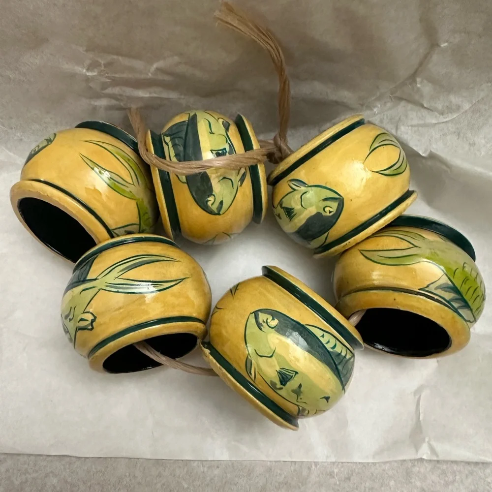 Wooden Napkin Rings
